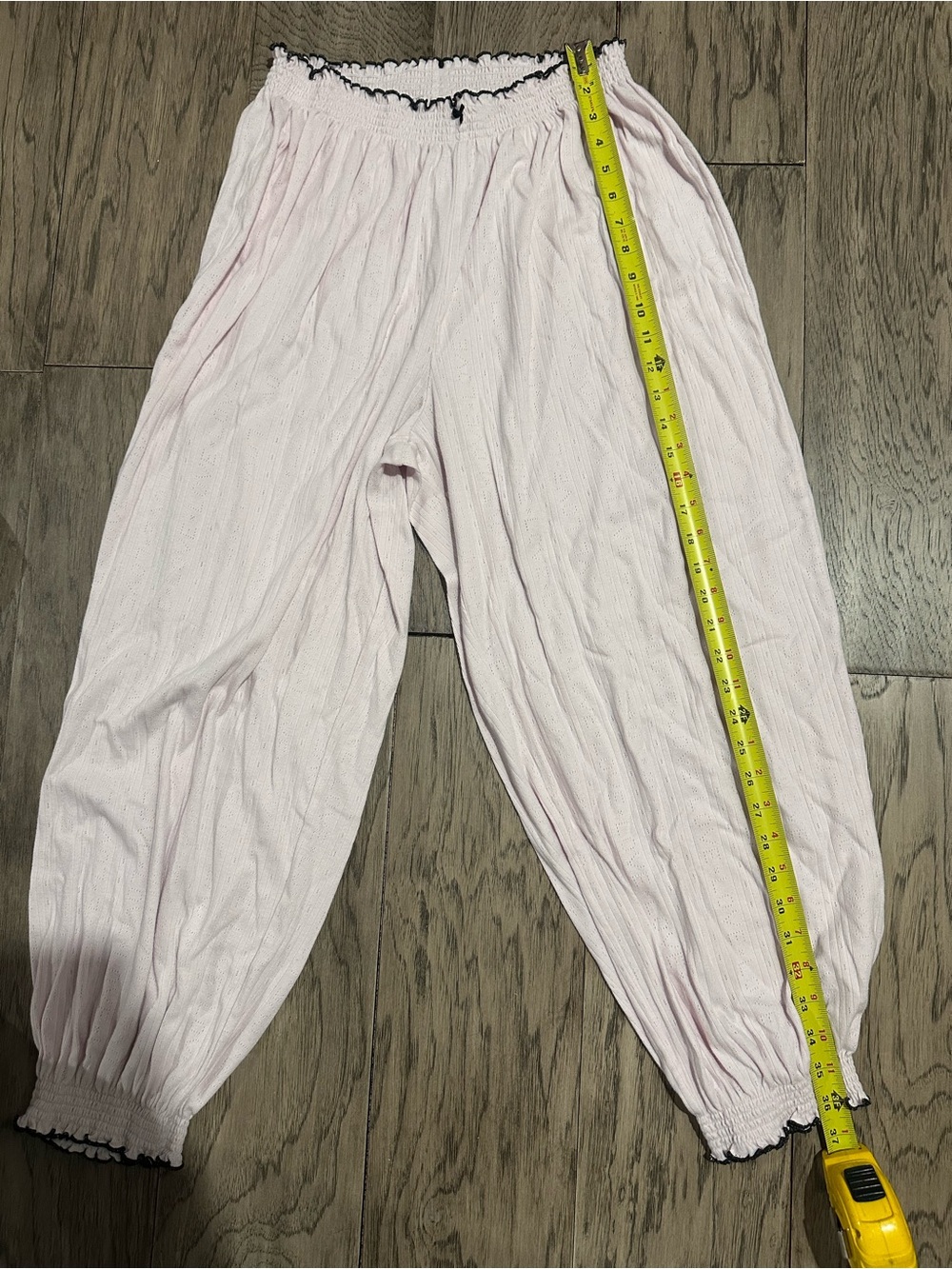 aerie Light Pink Ruffle Trim Pajama Pants - Picture 5 of 5